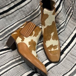Dingo cowhide size 10 narrow boots,love them but too small